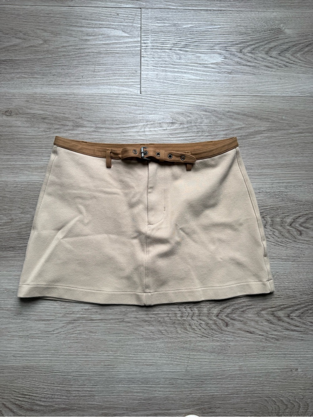 American Eagle Tan Mini Skirt